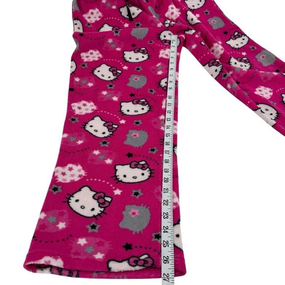 Hello Kitty Shooting Stars Plush Pajama Lounge Pants Sanrio 2011 Sz. M - Picture 8 of 10